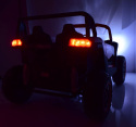 Autko na akumulator MEGA Buggy ATV Racing 4x4 Czerwony 24V 21Ah